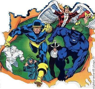 Les premiers X-Men au complet!