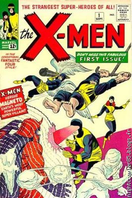 Première apparition des X-Men et de Magnéto.